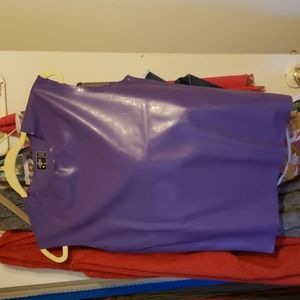 Purple Libidex Latex tank top